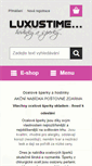 Mobile Screenshot of luxustime.cz